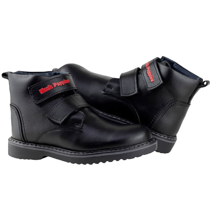 Botín Escolar Niño Hush Puppies 1262 Negro