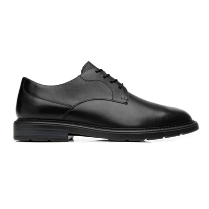 Zapato Derby Vestir Casual Para Caballero Flexi 419405 Negro