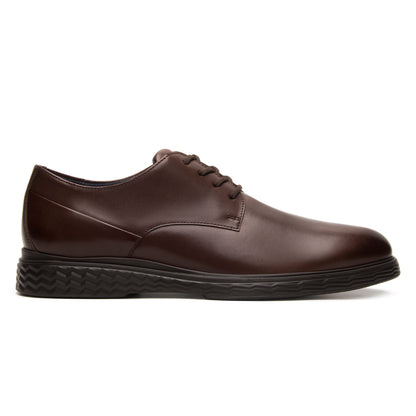 Derby Casual Caballero Flexi Titanium 409401 Nogal