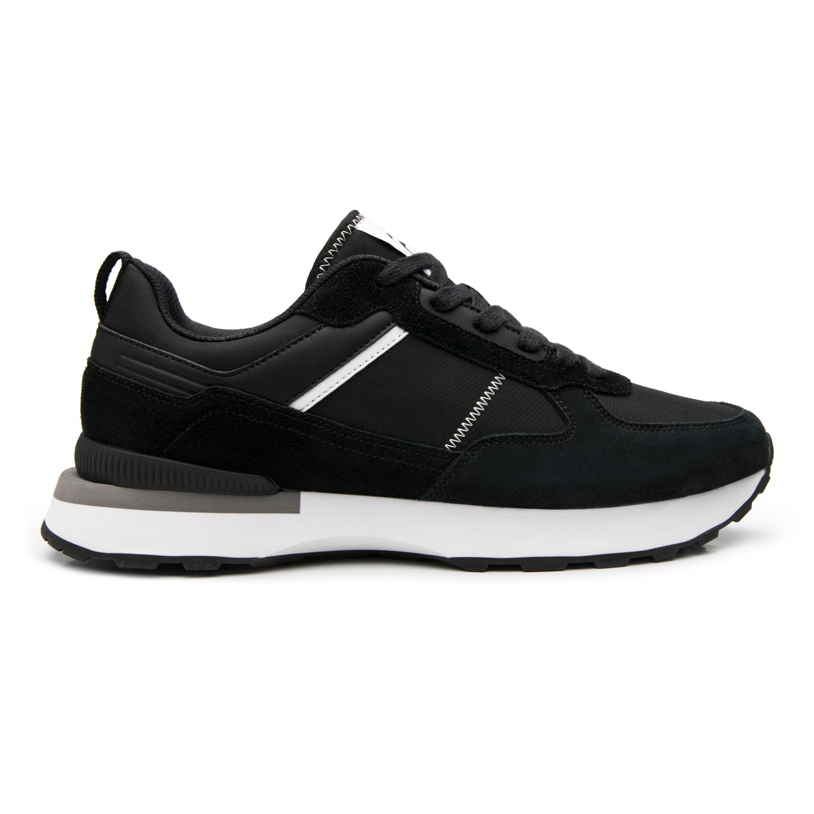 Tenis Confort Casual Para Caballero Flexi 420704 Negro