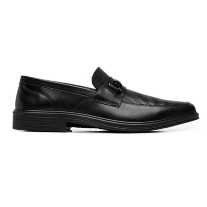 Zapato Mocasín Semivestir Para Caballero Flexi 406410 Negro