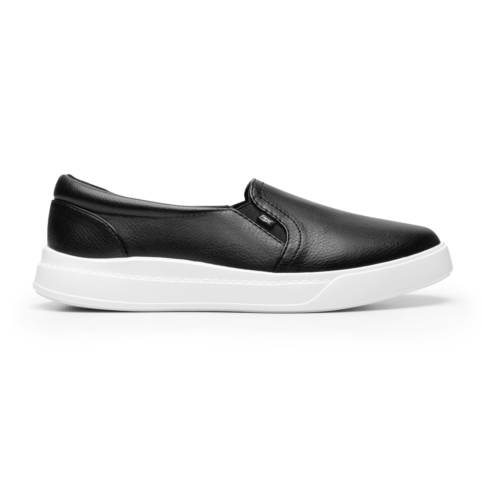 Tenis Slip On Para Dama Flexi Bardi 129203 Negro