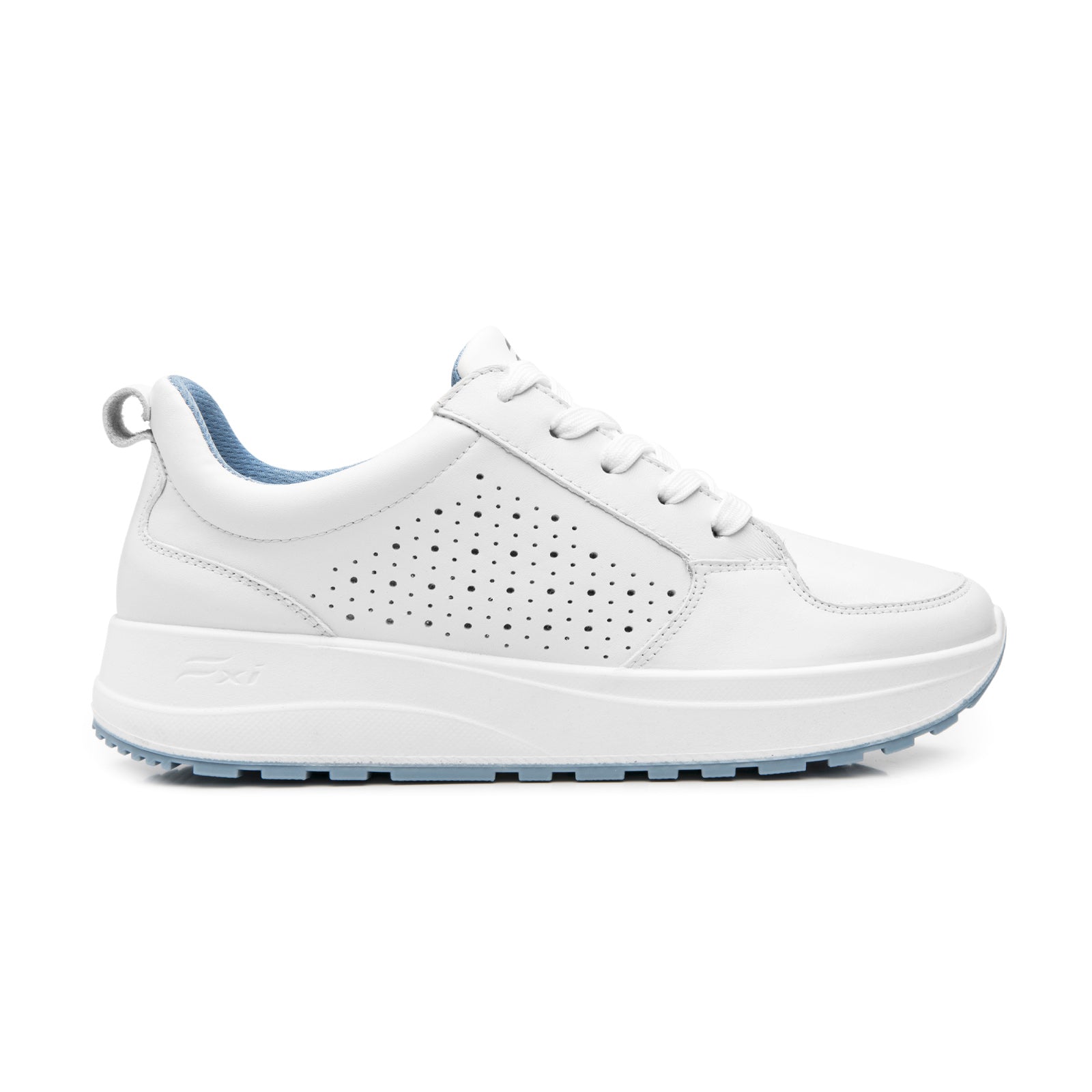 Tenis Confort Casual Para Dama Flexi 117212 Blanco