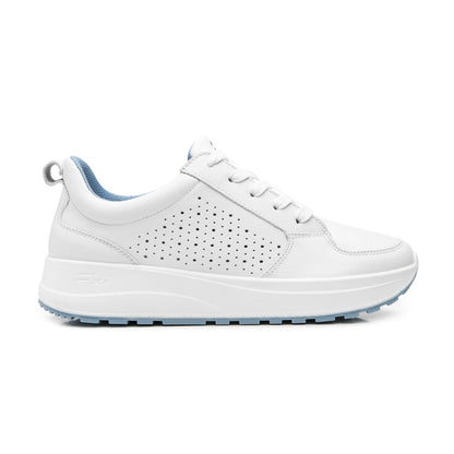 Tenis Confort Casual Para Dama Flexi 117212 Blanco