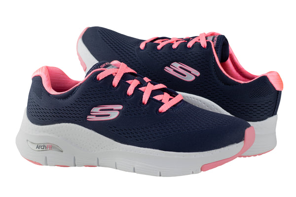 Tenis Skechers Arch-Fit Big Appeal Dama 149057 Marino Coral