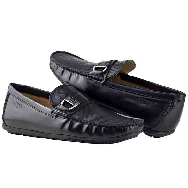 Mocasín Clásico Caballero Capa De Ozono 653702 Negro