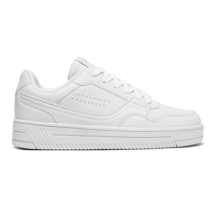 Tenis Sneaker Casual de Piel Para Dama Flexi 131601 Blanco