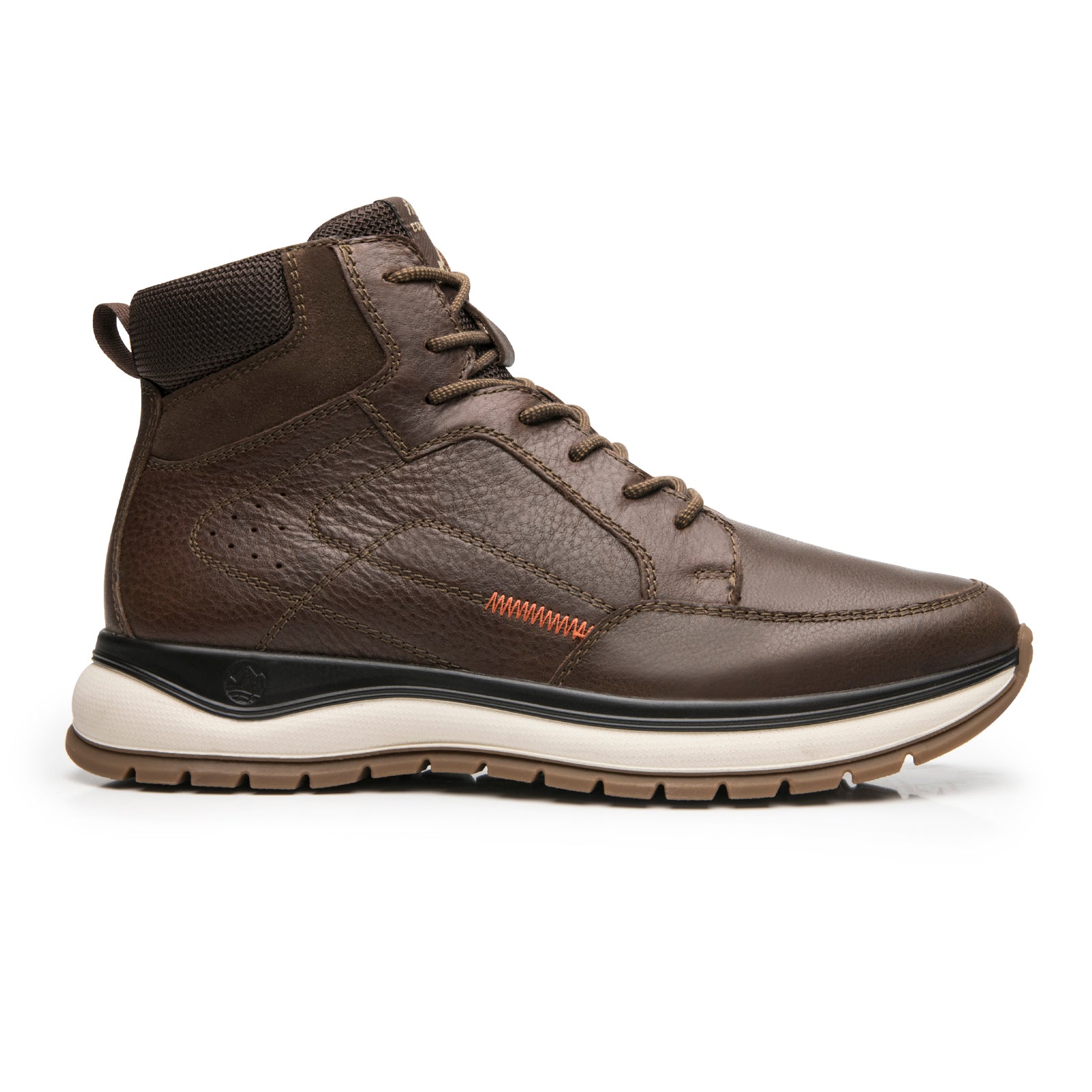 Botín Casual Para Caballero Flexi Country 401016 Chocolate