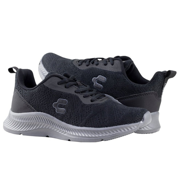 Tenis Charly Linesa Running Unisex 1086203 Negro Gris