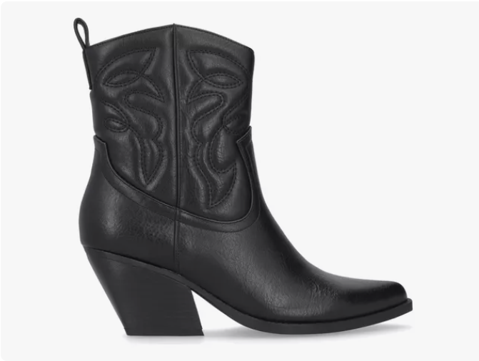 Botin Casual Para Dama Capa de Ozono 618101 Negro