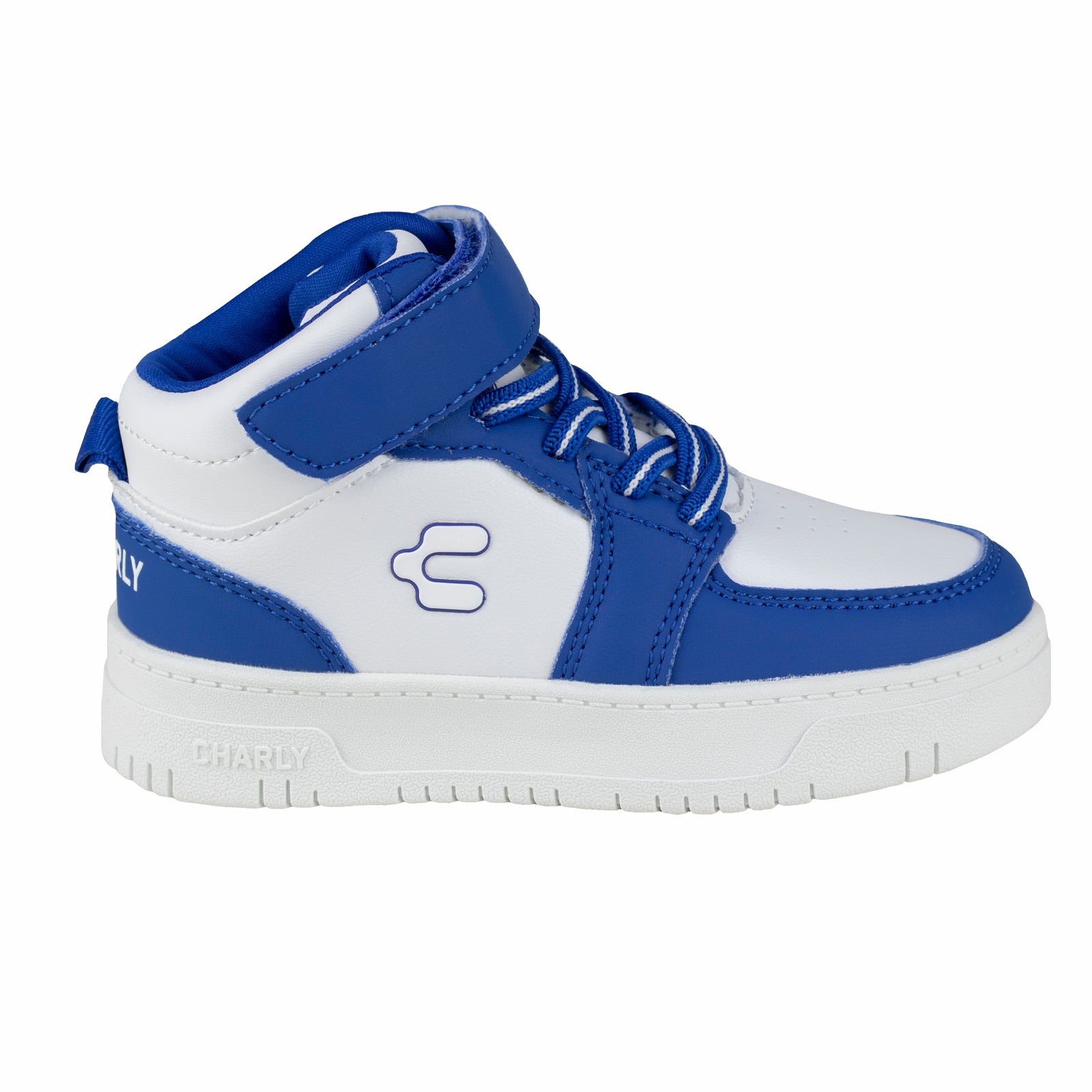 Tenis Urbano Casual Para niño Charly 1079415 Blanco Rey
