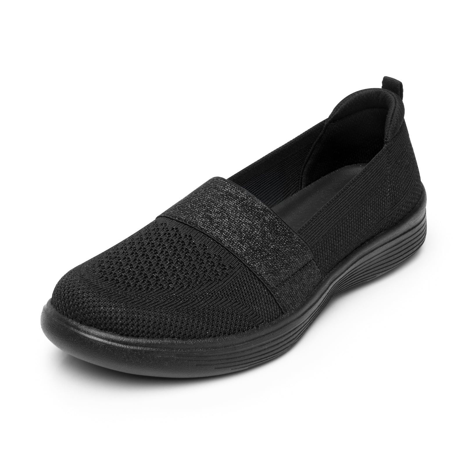 Tenis Sneaker Casual Cómodos Para Dama Flexi 104932 Negro