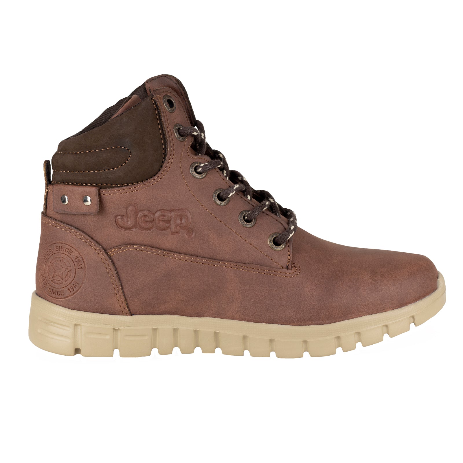 Bota Outdoor Para Dama Jeep 10806-50 Bronce