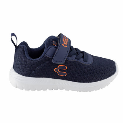 Tenis Casual Para Niño Charly Kids 1069638 Marino Naranja