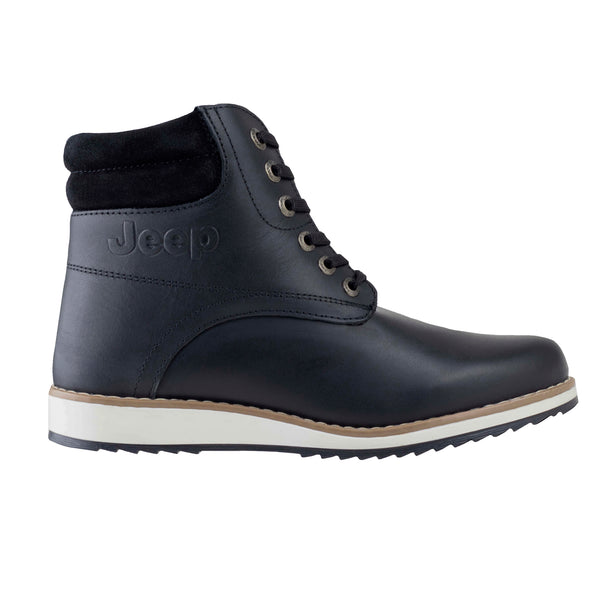 Bota Casual Dama Jeep Montana 9421 Crazy Negro
