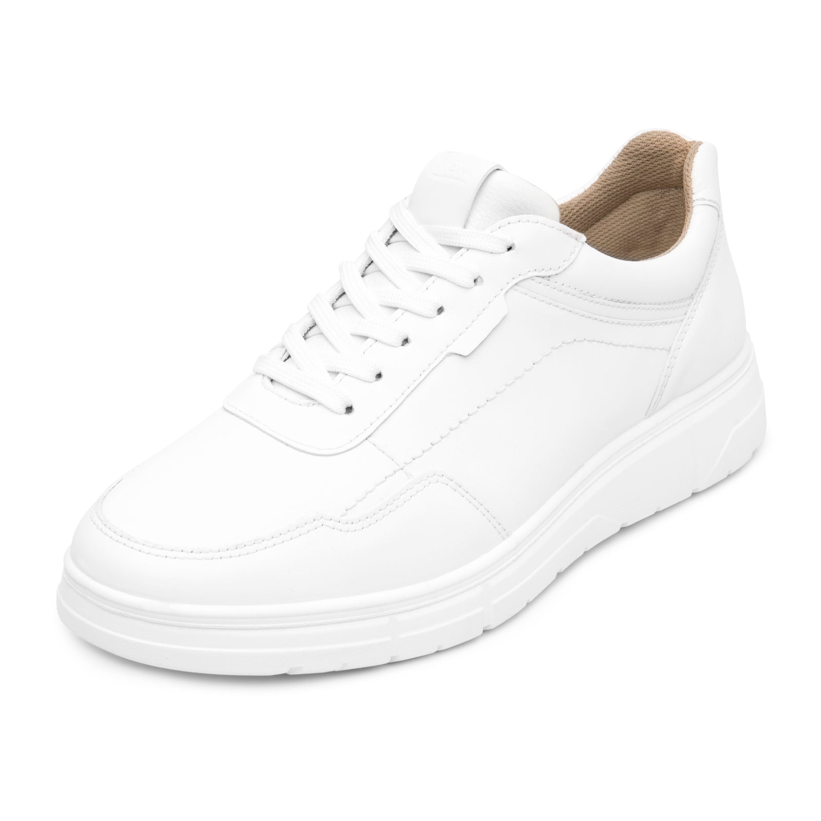 Tenis Casual Confort Piel Para Dama Flexi 137902 Blanco