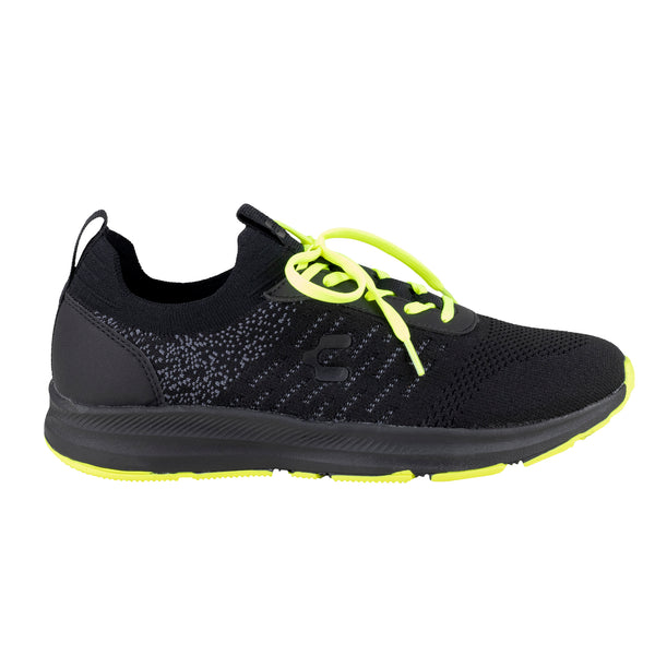 Tenis Running Para Caballero Charly 1029898 Negro Limón