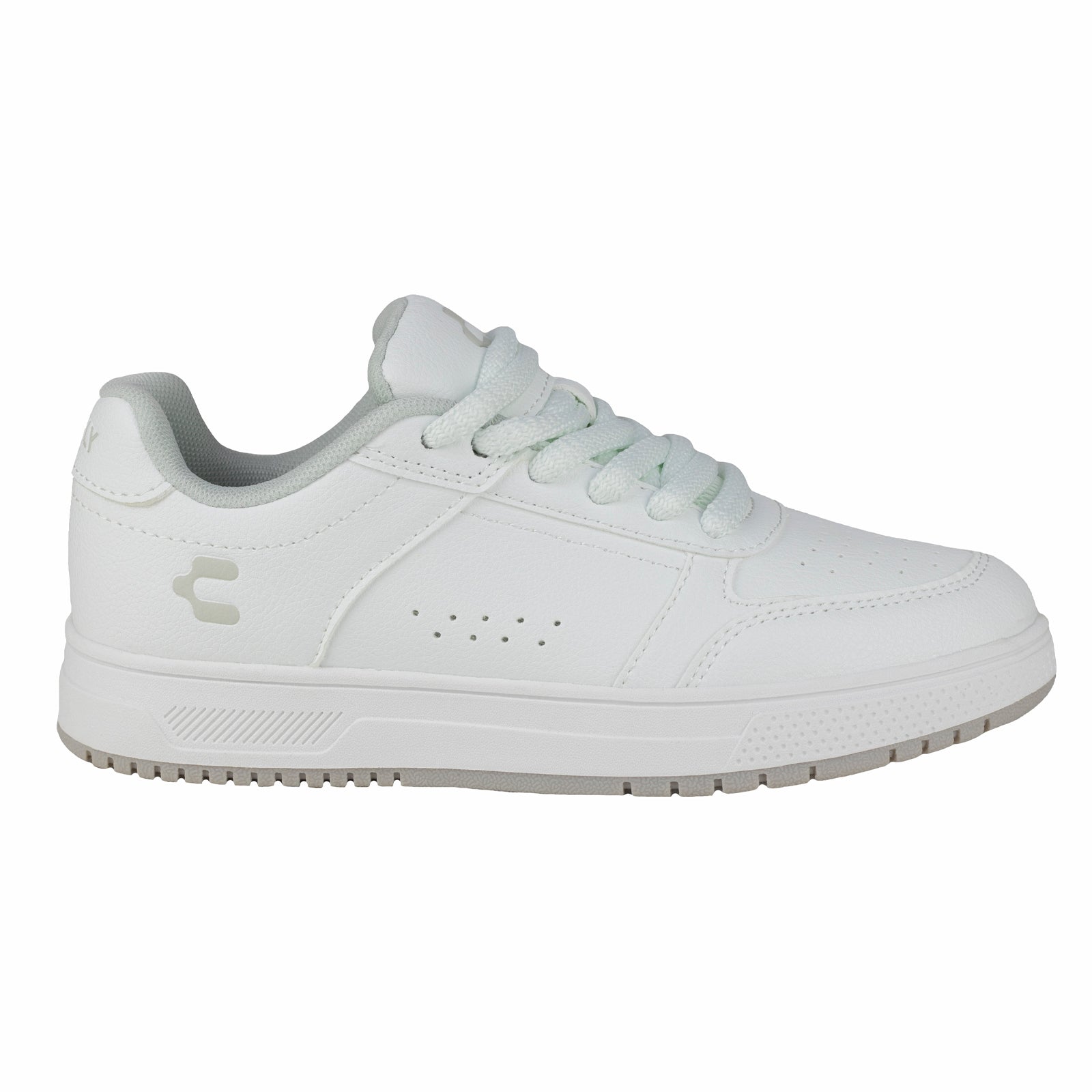Tenis Choclo Escolar Para Dama Charly 1087470 Blanco