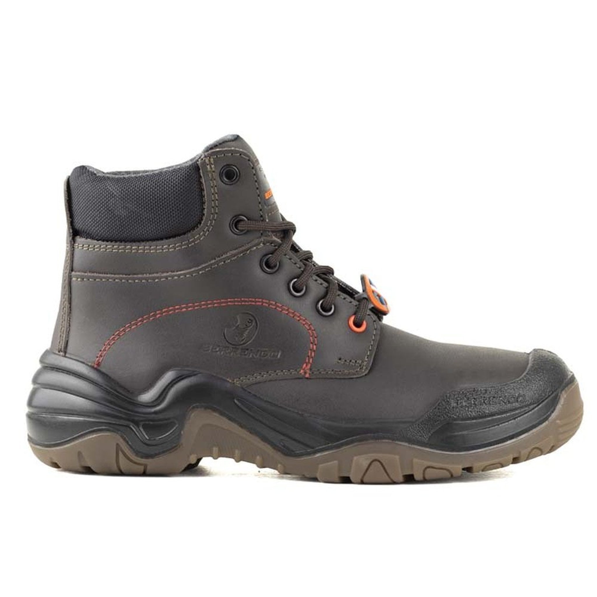 Botas Hombre Berrendo Con Casquillo Dielectrico 3017 Café