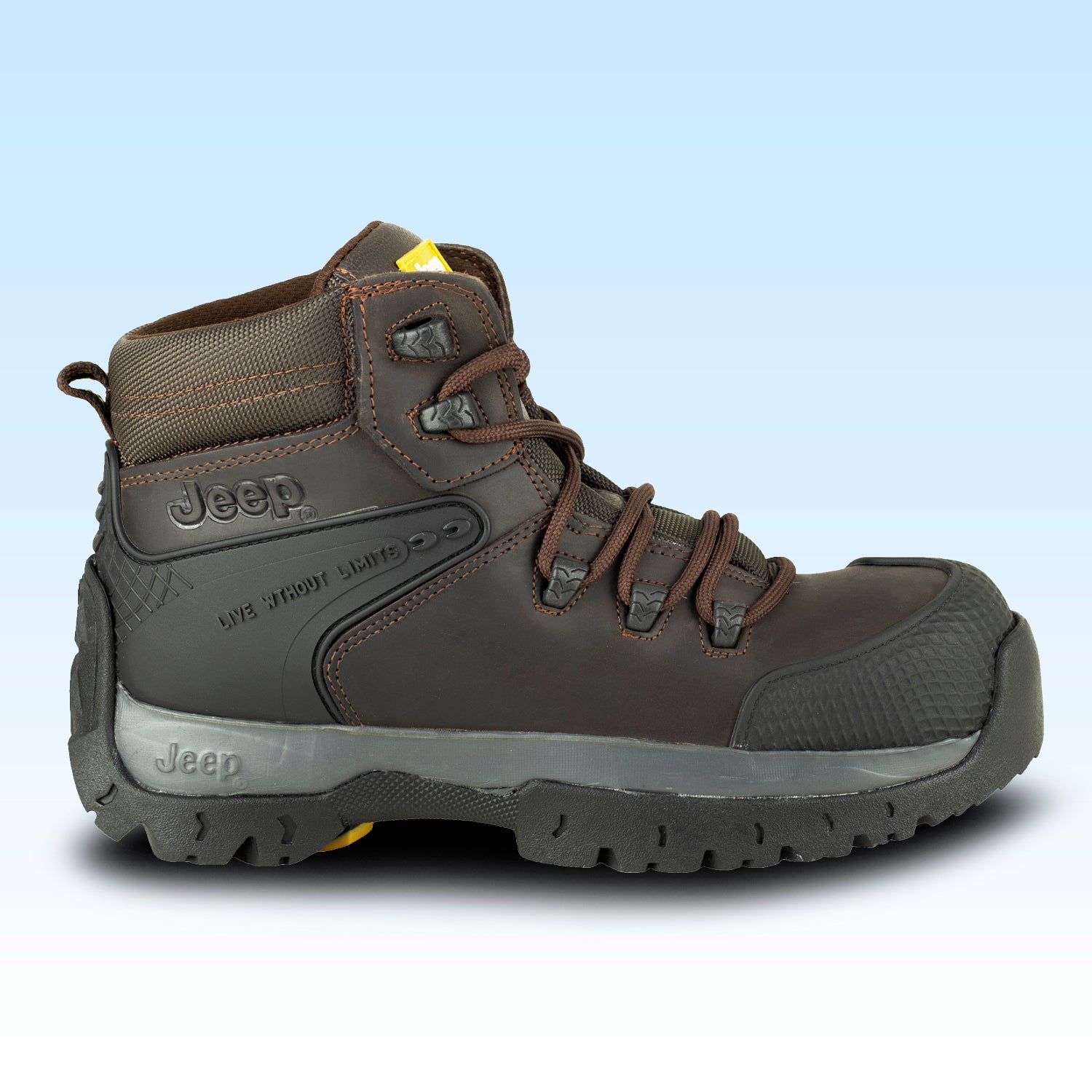 Bota Industrial Tipo II (PP) Caballero Jeep Wrangler 3560 Crazy Café