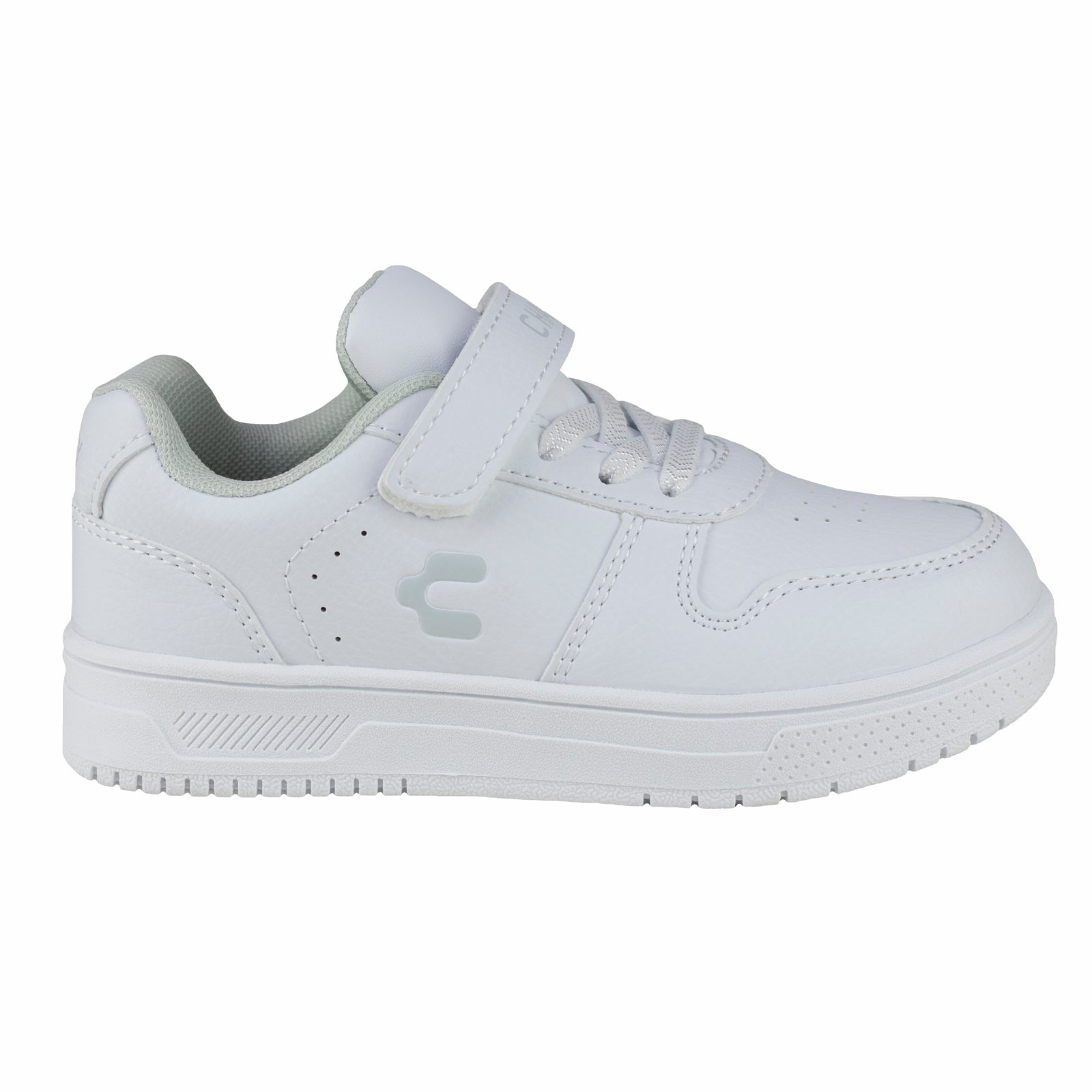 Tenis Escolar Choclo Para Niño Charly 1098661 Blanco
