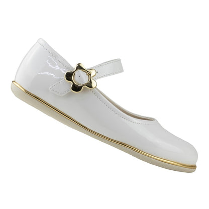 Zapatos De Piso Niña De Vestir Chabelo C364-A Latte 17.5-21.5