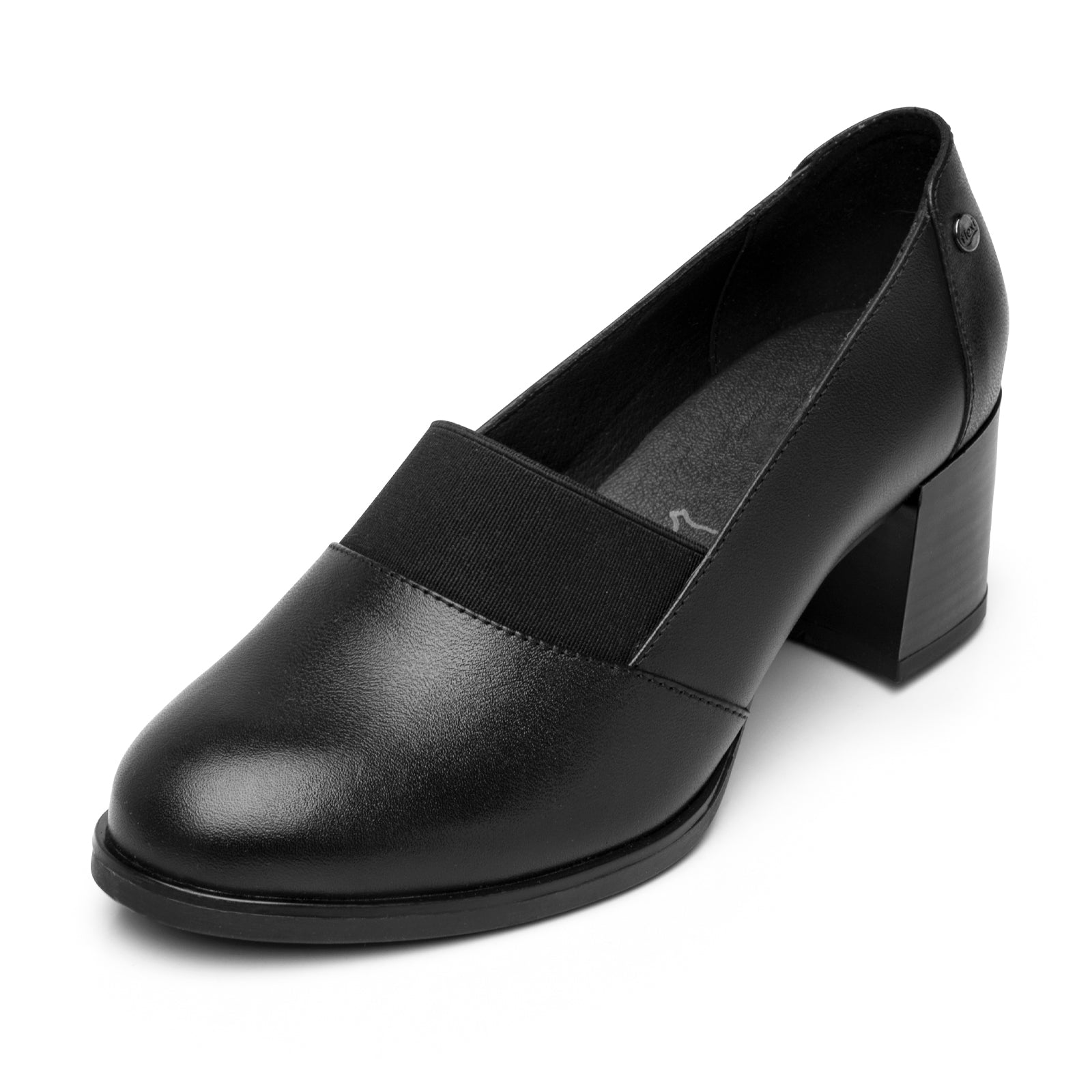 Zapato de Tacón Casual Confort Para Dama Flexi 137301 Negro