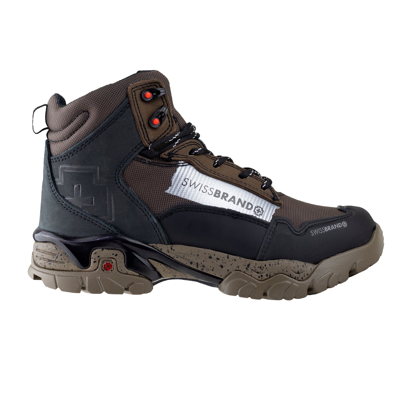 Bota Camping Caballero Swissbrand Alpes 407 Café