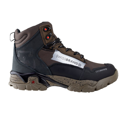 Bota Camping Caballero Swissbrand Alpes 407 Café
