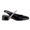 Zapato Destalonado Para Dama Salamandra 284-3975A Charol Negro