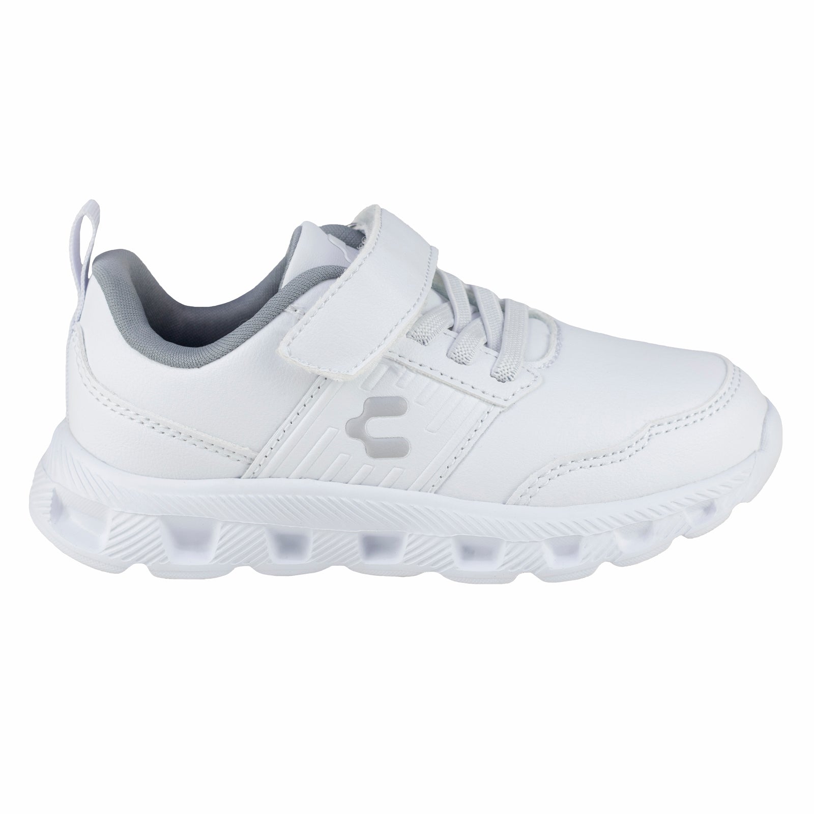 Tenis Escolar Para Niño Niña Charly 1065388 Blanco