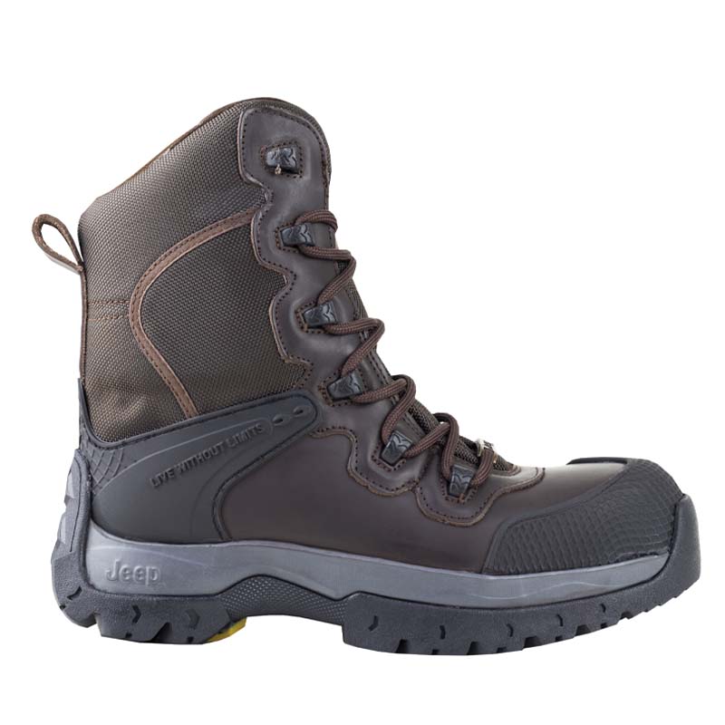 Bota Industrial Tipo II PP Caballero Jeep Wrangler 3561 Café