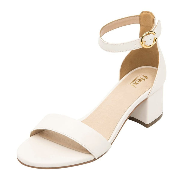 Sandalia de Tacón Dama Flexi Celine 106411 Blanco