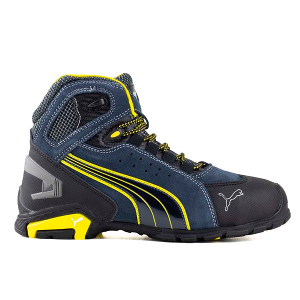 Bota Industrial Tipo II PP Caballero Puma Rio Mid 63.223.4 Azul