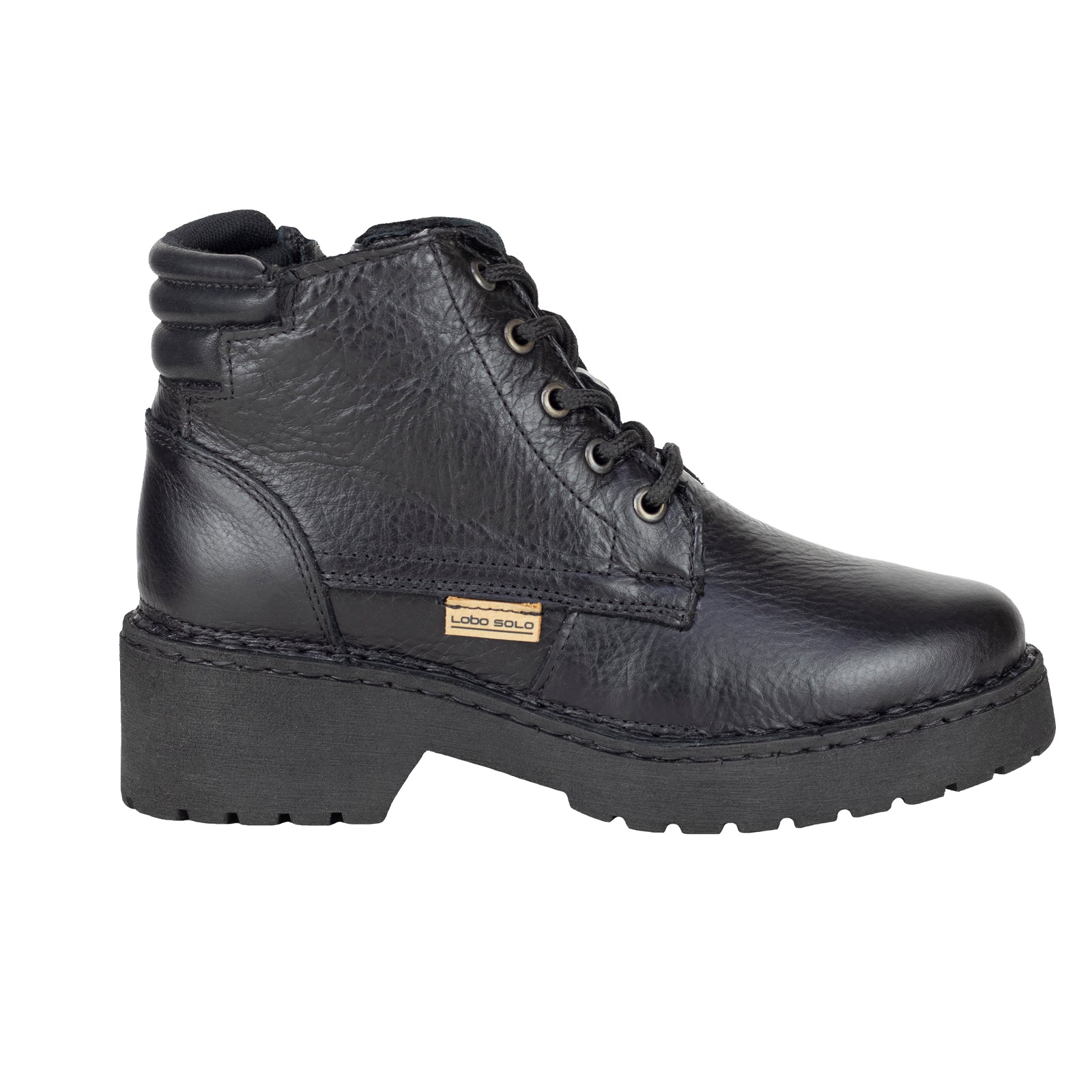 Bota Outdoor Casual Para Dama Lobo Solo 5037 Negro