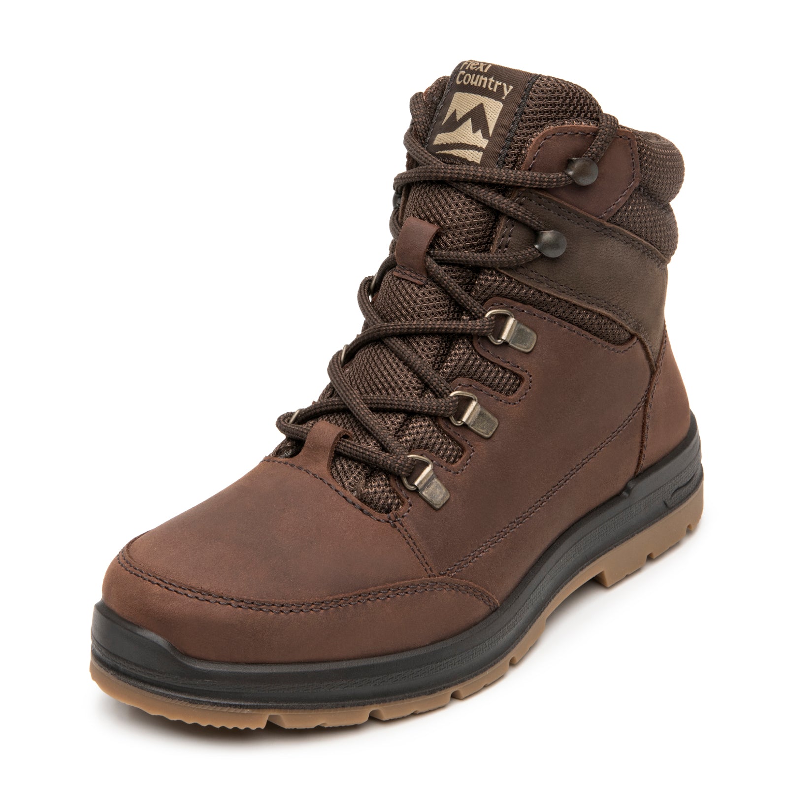 Bota Confort Casual Para Dama Flexy Country 116810 Café