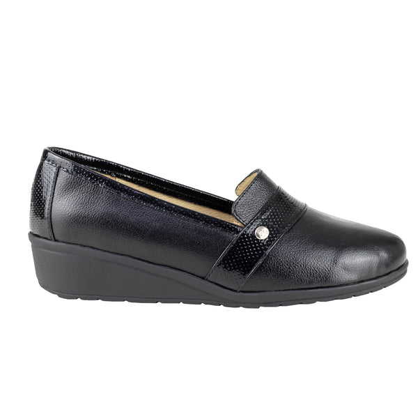 Zapato Confort Para Dama Capricho 6278 Negro