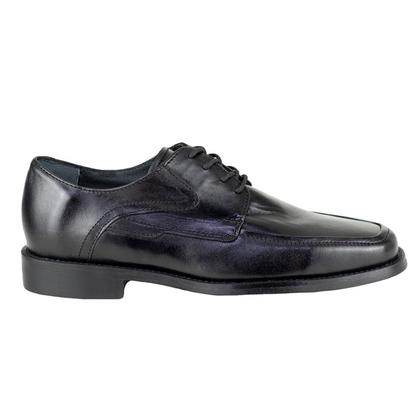 Zapato Derby Caballero Bond 11715 Negro Suela de Cuero