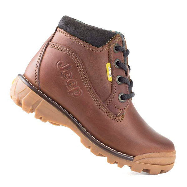 Bota Casual Niño Jeep Commander 15522 Crazy Bronce