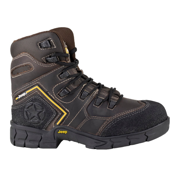 Bota Industrial Tipo II PP Caballero Jeep Gladiator 5113 Café