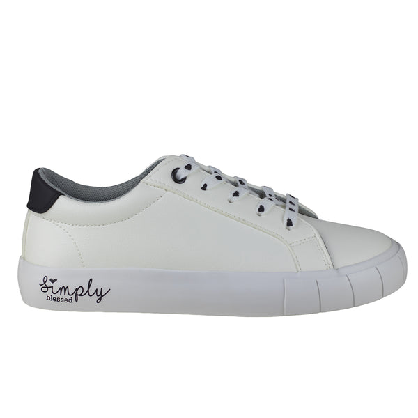 Tenis Casual Dama Capa de Ozono 610601 Blanco