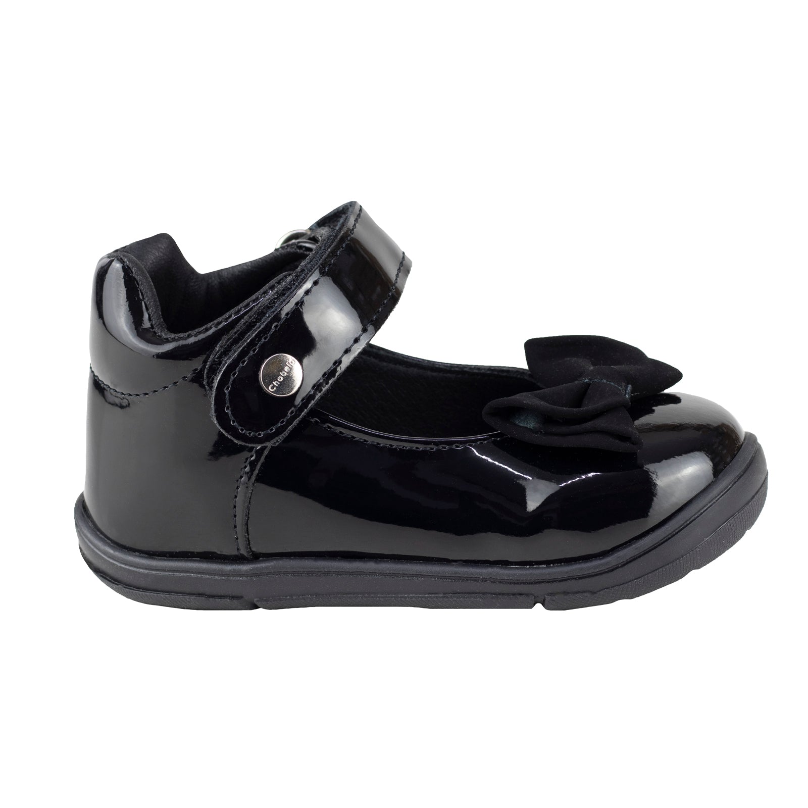 Zapato Casual Para Niña Chabelo C973-C Charol Negro