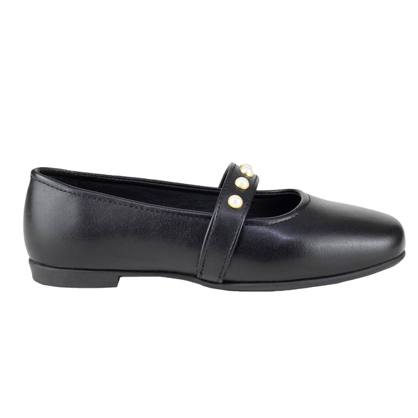 Ballerina Flat Para Niña Chabelo C941-A Negro 22-24