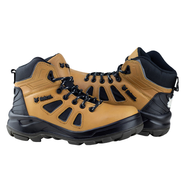 Bota Industrial Dieléctrica Tipo II + III PP+D Dama Bobcat Trench B1400 Crazy Miel