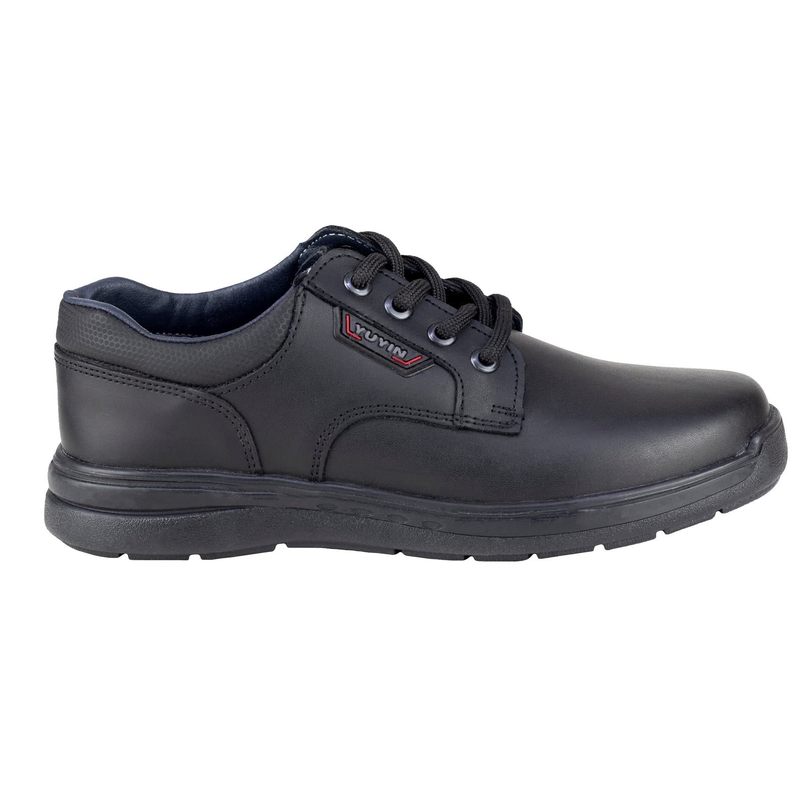 Zapato Escolar Para Niño Yuyin 24310 Negro