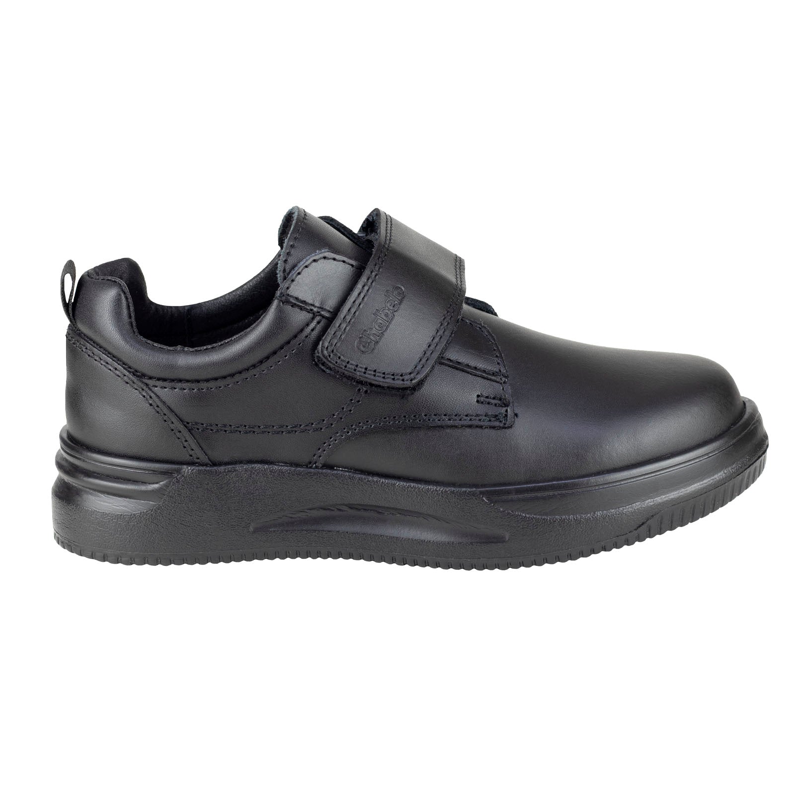 Zapato Velcro Escolar Para Niño Chabelo C273-A Negro 21.5-26