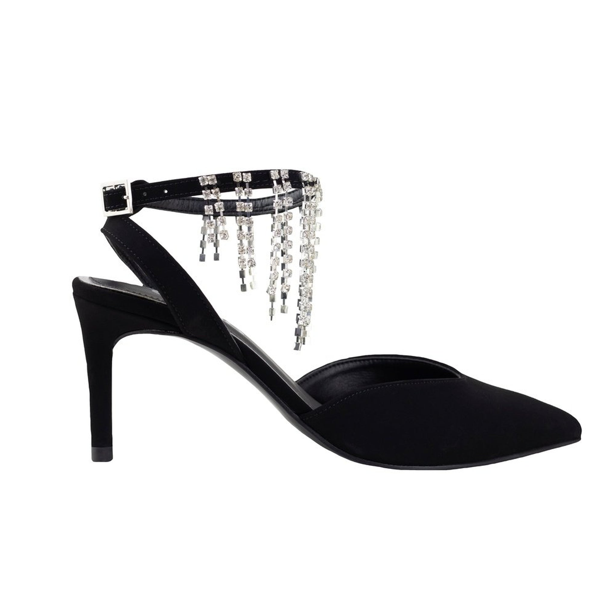 Zapatilla Capa De Ozono Tobillera Decorativa 649201 Negro