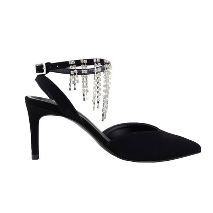 Zapatilla Capa De Ozono Tobillera Decorativa 649201 Negro