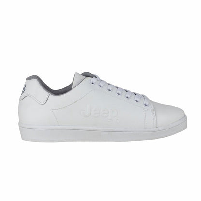 Tenis Casual Jeep Hombre S100 Blanco 100% Originales