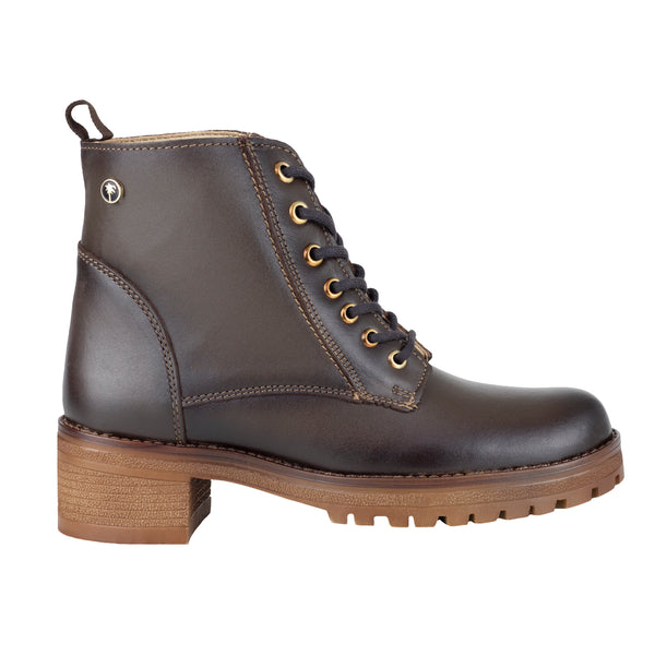 Bota Casual Dama Verde Tabaco Bella 7152 Chocolate